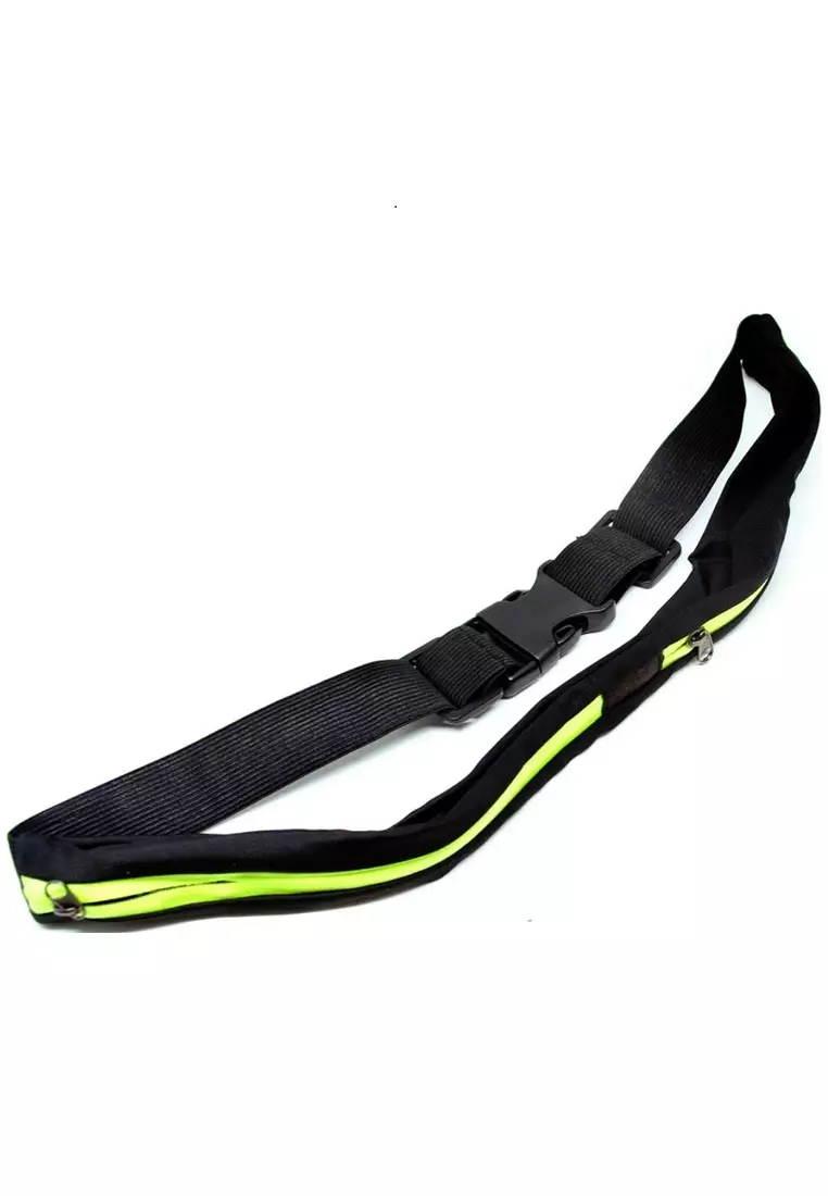 Noice Sabuk Tas Olahraga 2 Slot Double Bag Waterproof Material Polyester ORIGINAL - Green