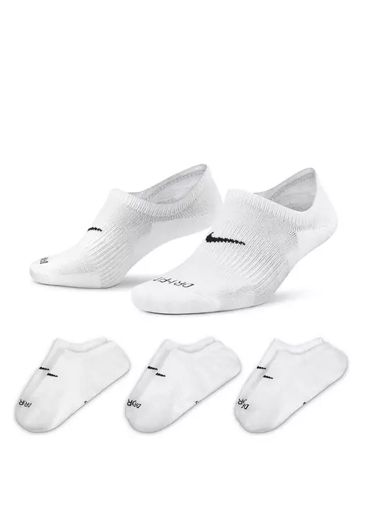 Everyday Plus Cushioned Women's Training Footie Socks (3 Pairs)