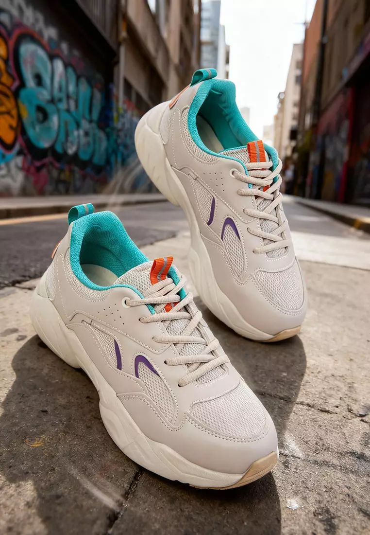 Lace-Up Sneakers