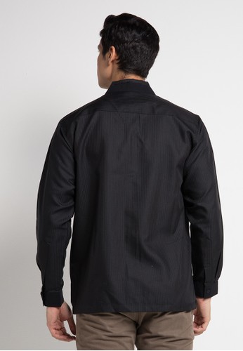 Jual magnificents Basic Koko Striped Long Sleeve Shirt 