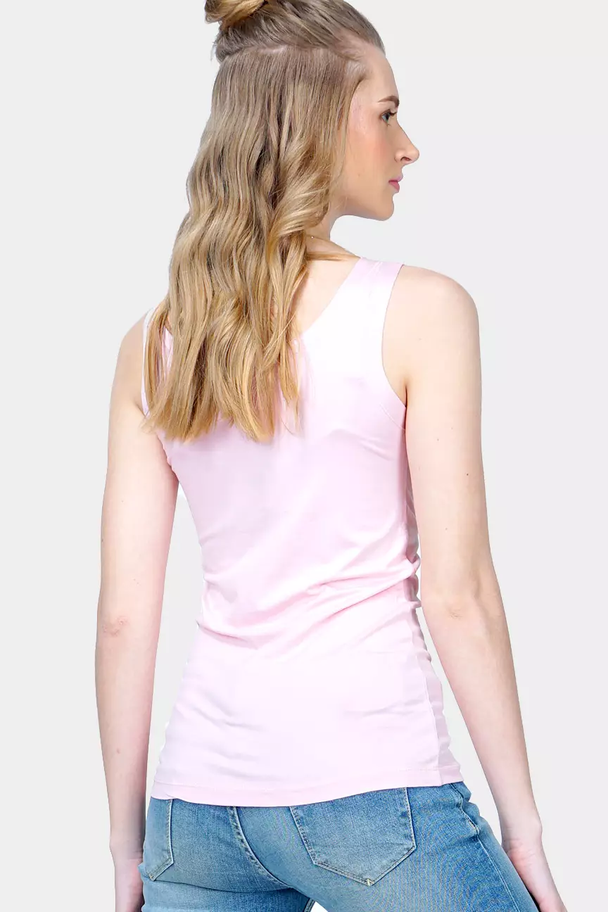 Tanktop Wanita Medium Pink