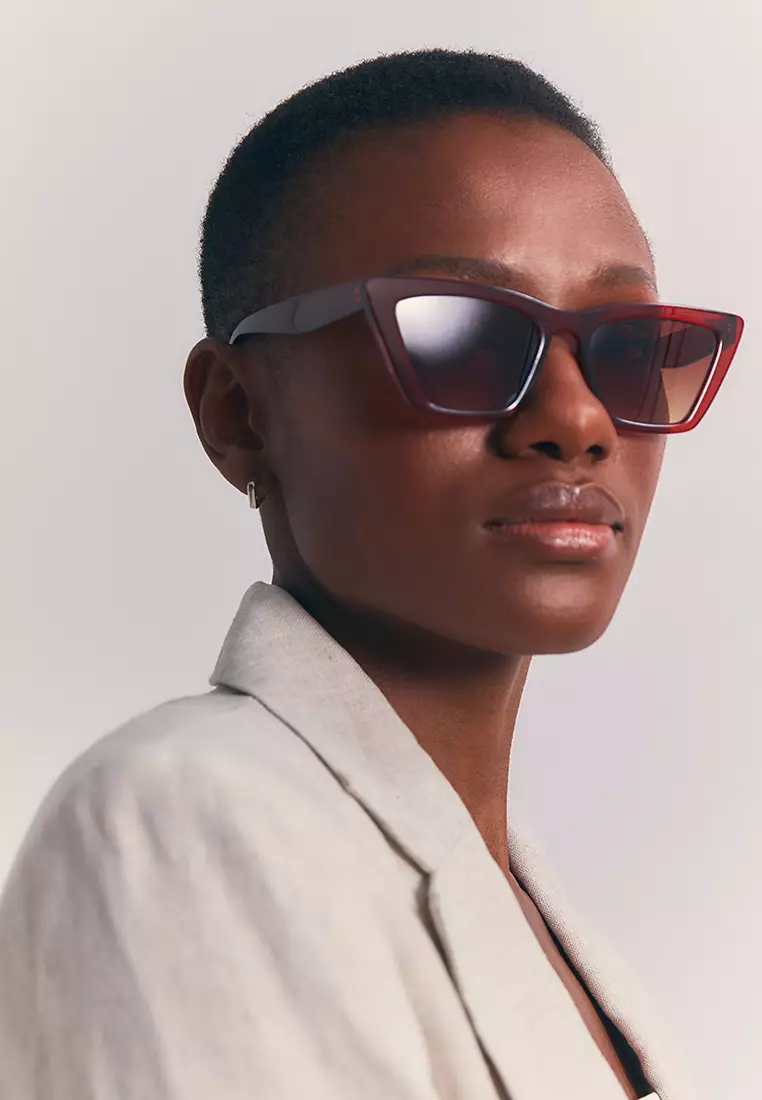 Buy & Other Stories Angular Cat Eye Sunglasses 2024 Online ZALORA