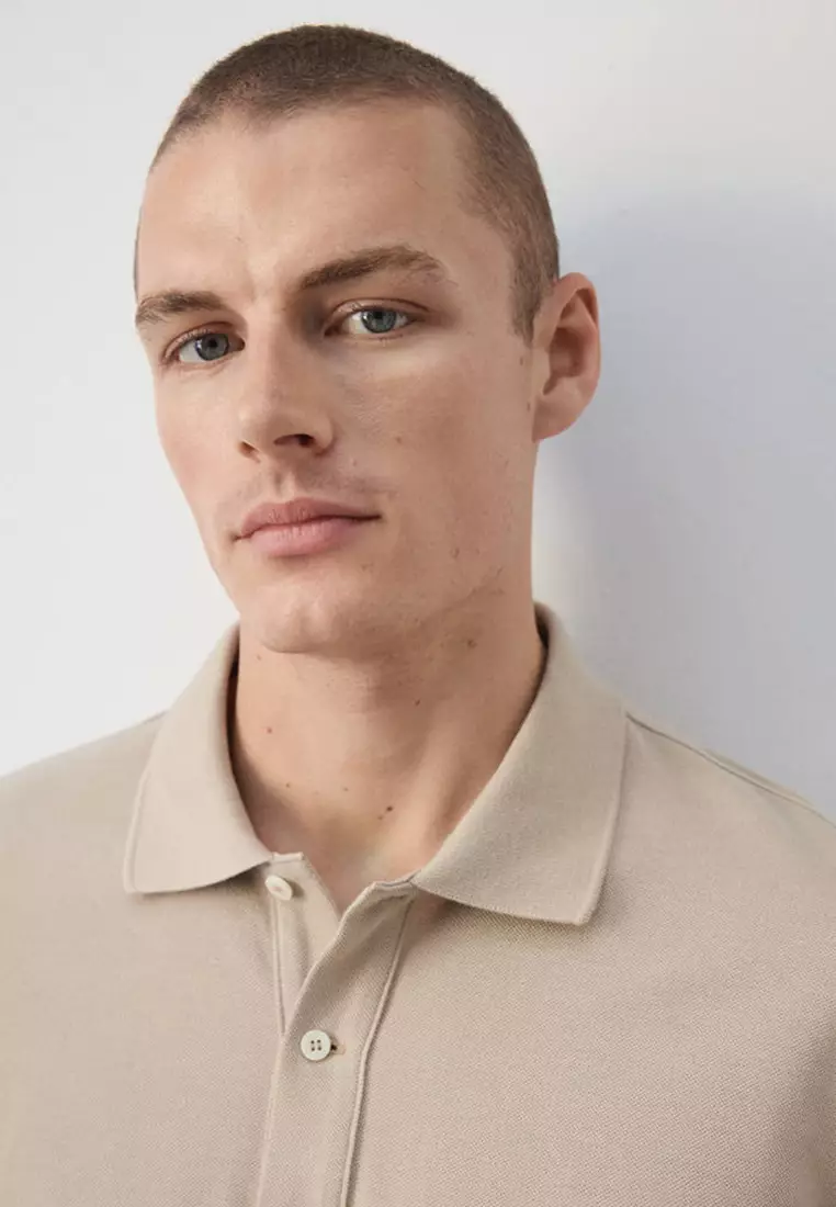 100% Cotton Pique Polo Shirt