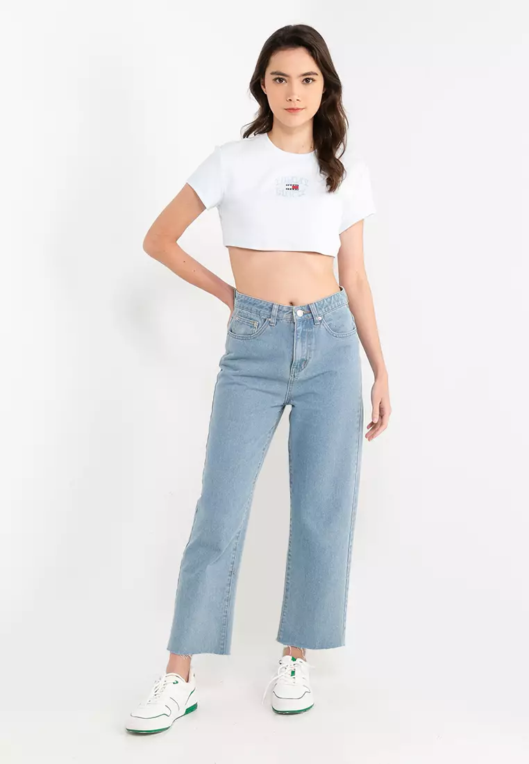 Tommy jeans crop outlet