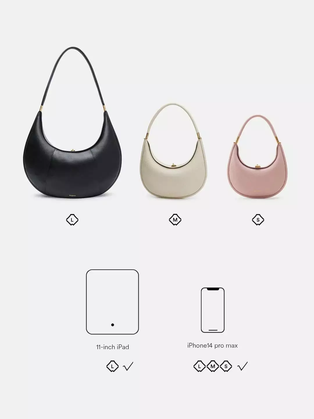 Luna Bag (vegan leather) Eco Caramel