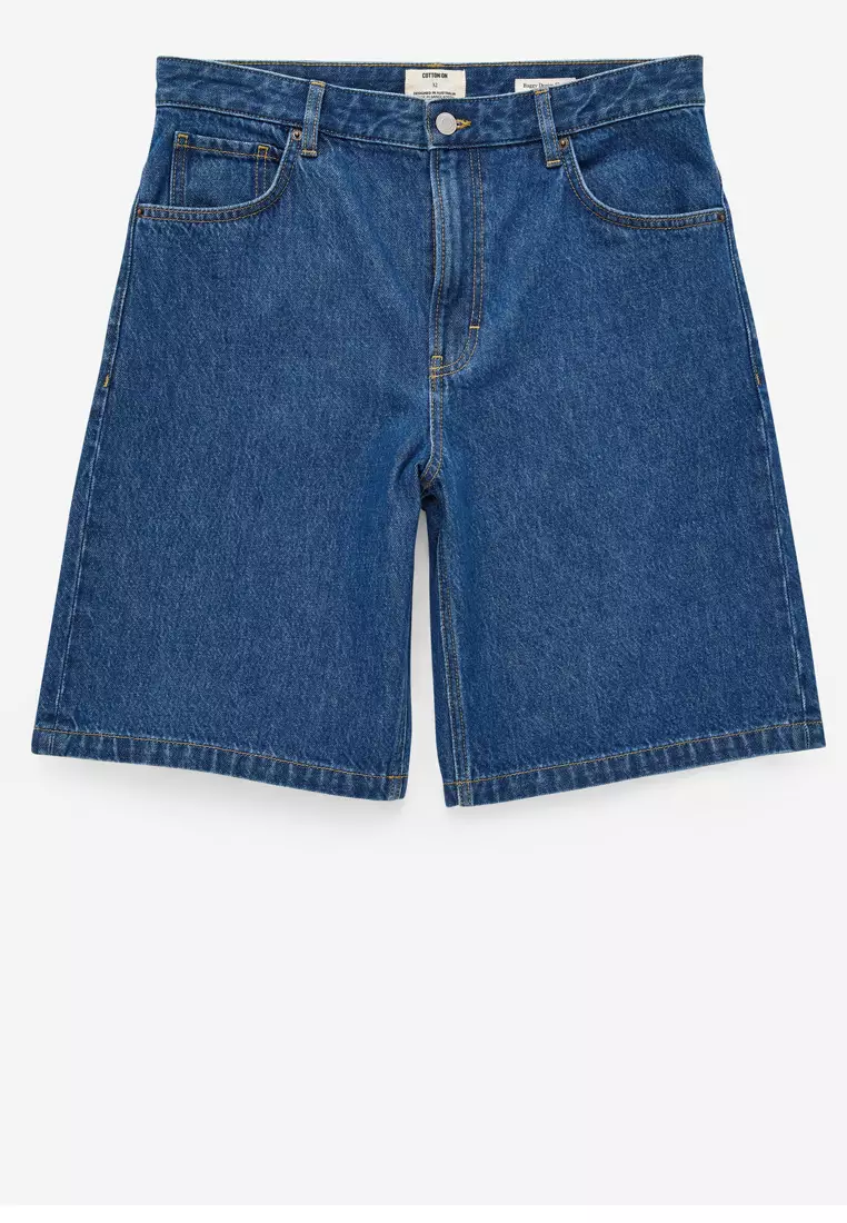 Baggy Denim Shorts
