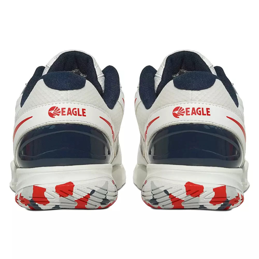 Eagle Sepatu Badminton Mirage - PUTIH/BIRU/MERAH