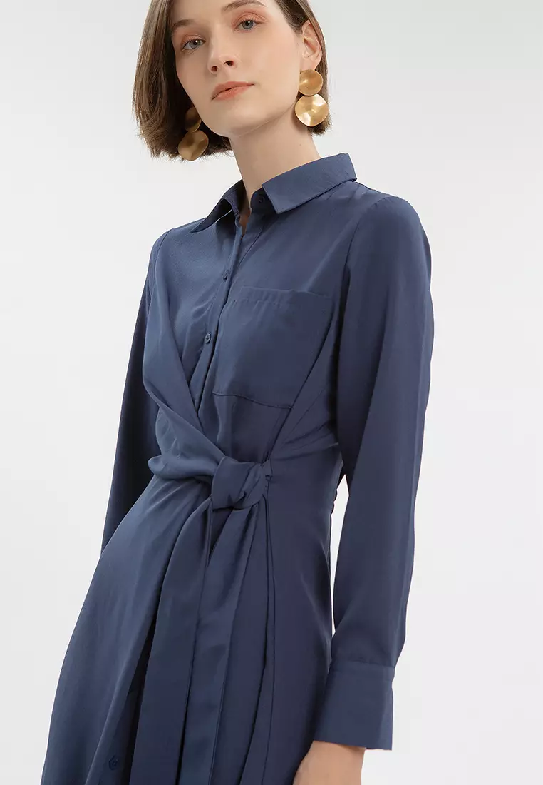 Minimal Skylar Dress Insignia Blue