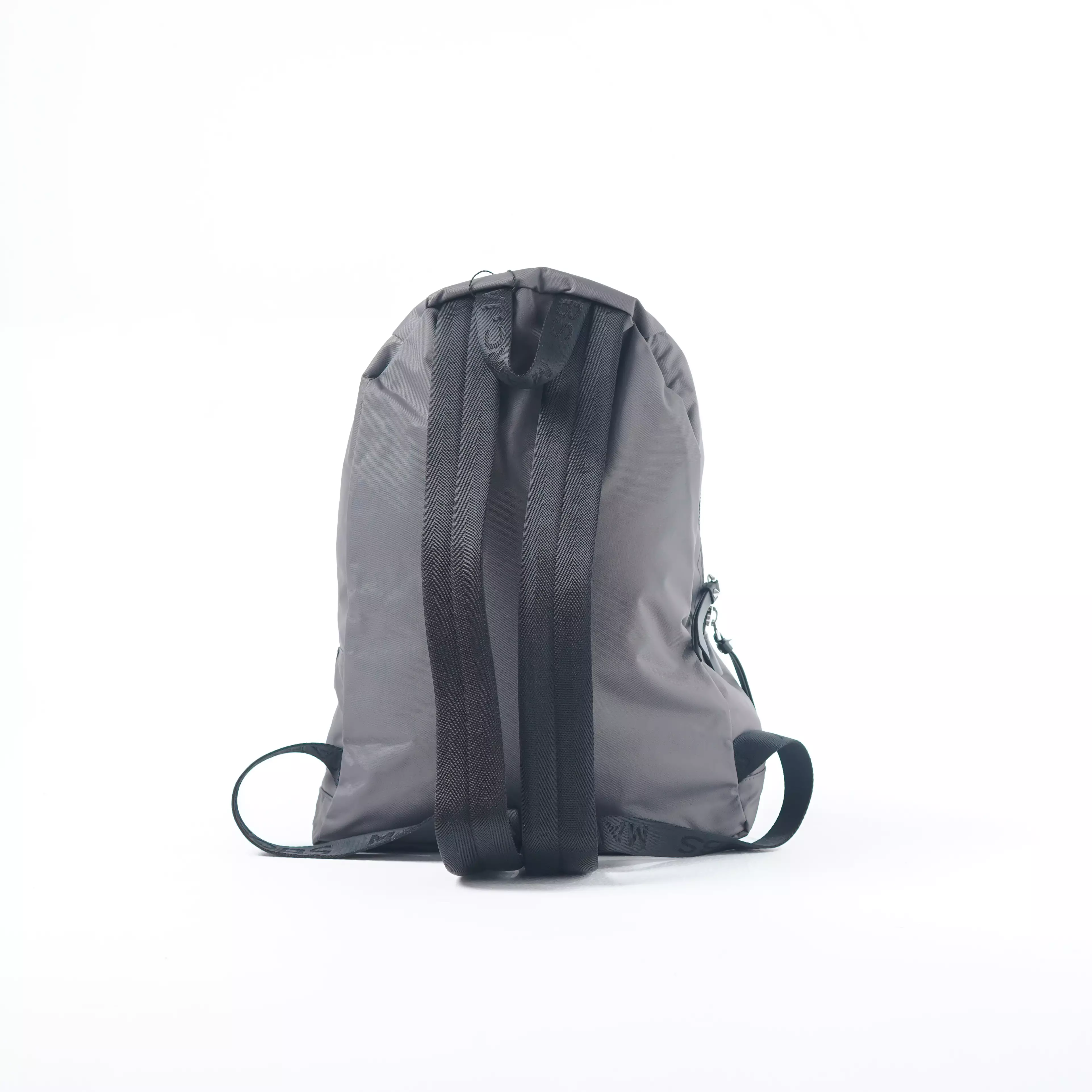 Tas MARC JACOBS TEXT CLASSIC WHITE GREY BACKPACK 100% ORIGINAL