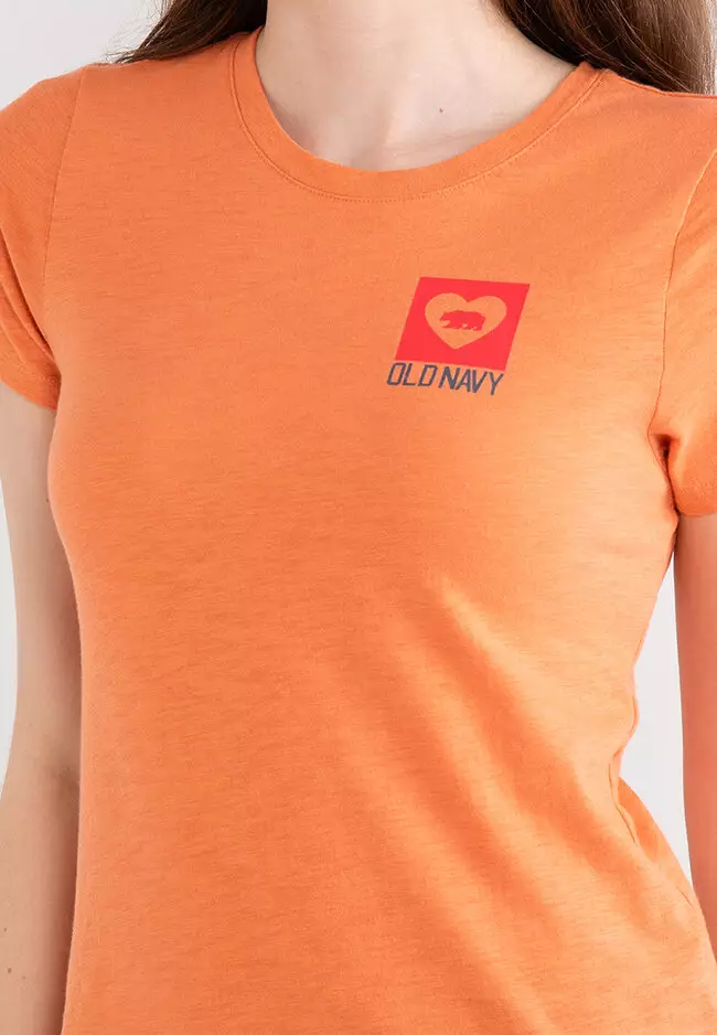 Buy Old Navy EveryWear Logo Graphic TShirt Online ZALORA Malaysia