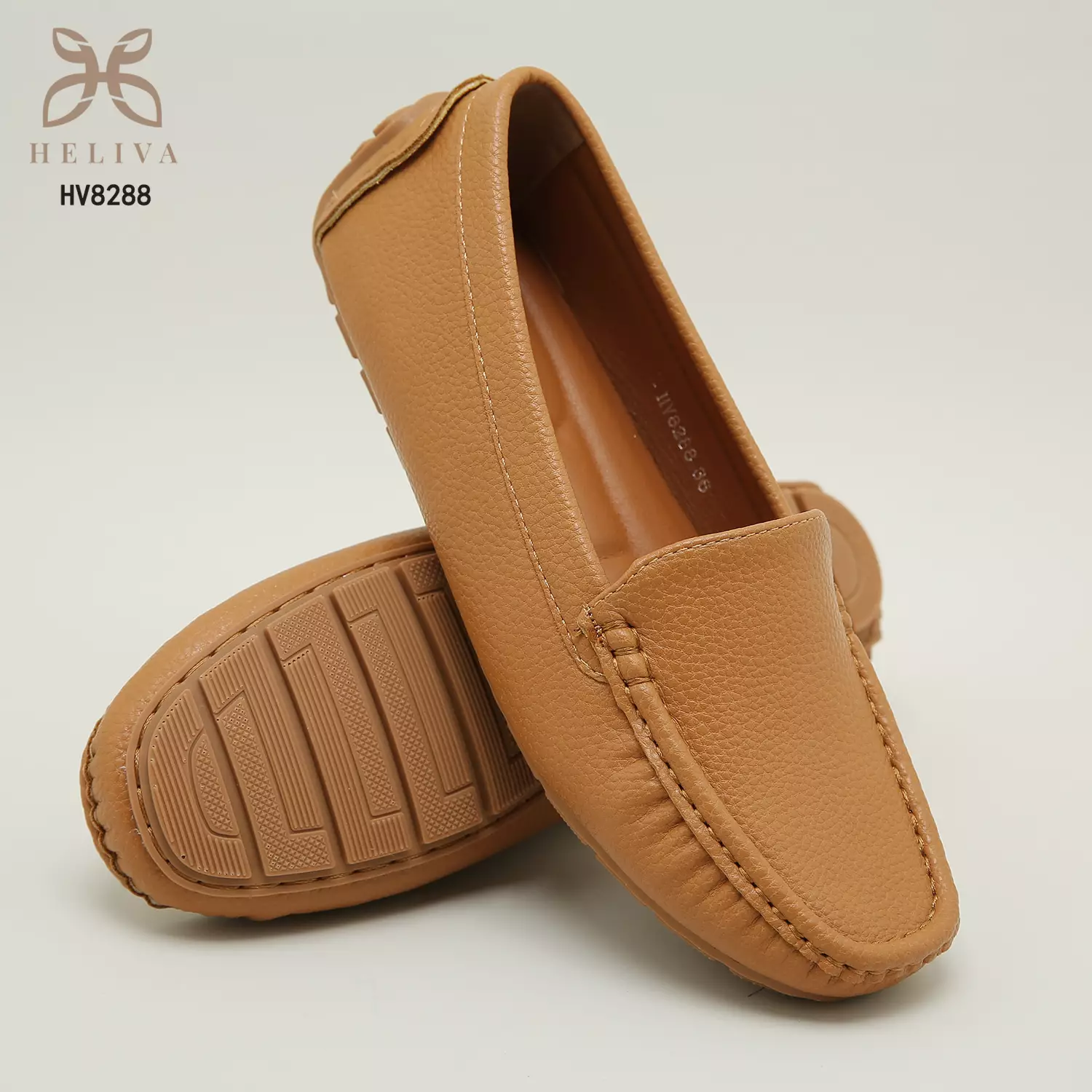 Heliva Hestina Women Shoes Loafers Slip On Sol 1cm