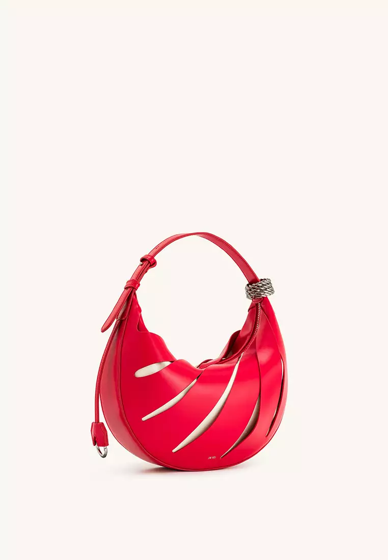 JW Pei Jana Hollow Out Shoulder Bag - Red