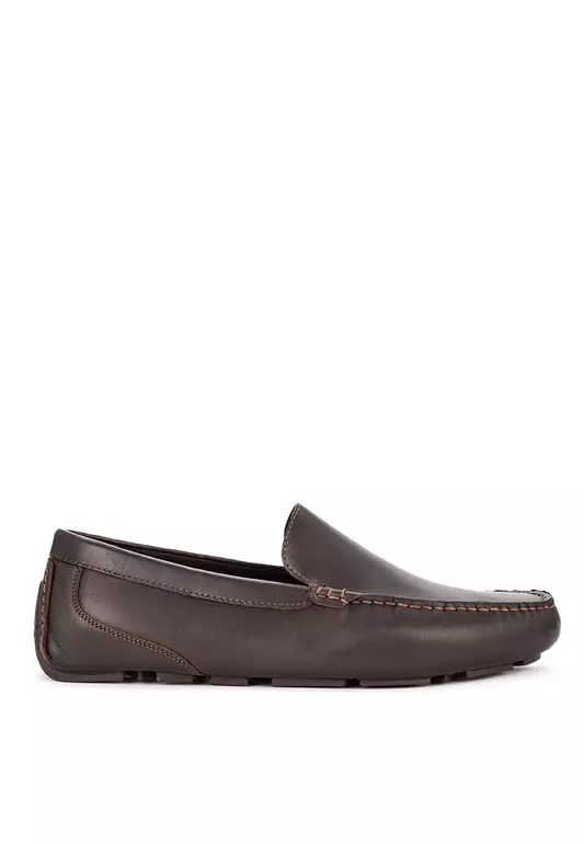 Men's Davenport Venetian Loafers Dark Brown