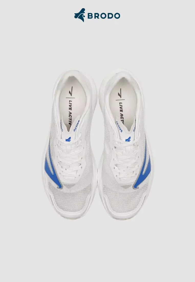 BRODO - Running Shoes Active Krakatau 2.0 White Sapphire