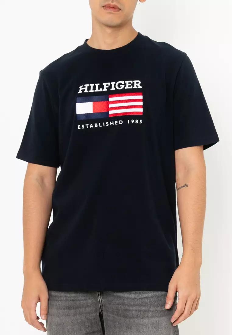 Americana Monotype Flag Box Tee - Tommy Mainline