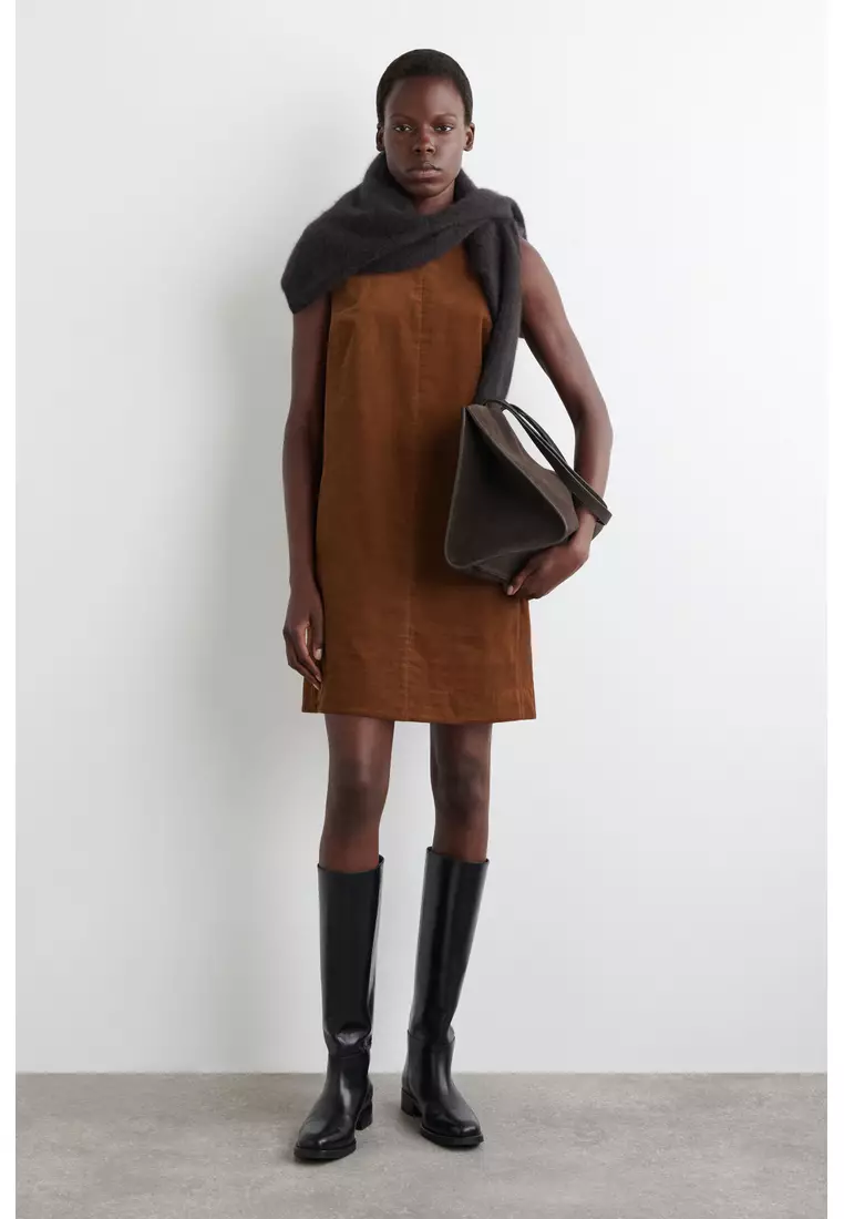 Buy COS CORDUROY MINI SHIFT DRESS Online | ZALORA Malaysia