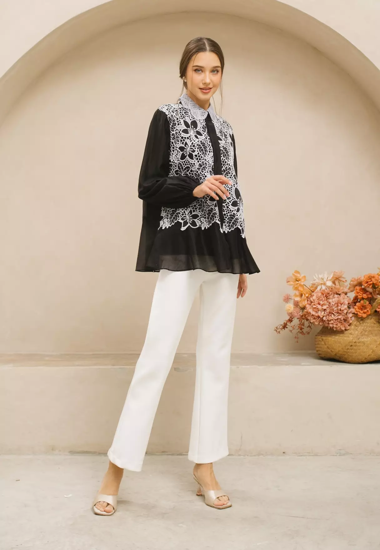 Emilie Blouse - Midnight