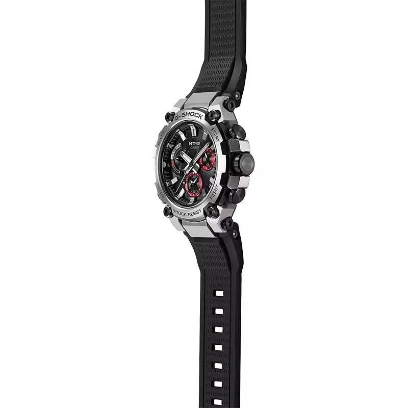 Jam Tangan Pria Casio G-Shock MT-G MTG-B3000-1AJF Tough Solar Triple G Resist Black Dial Black Resin Band