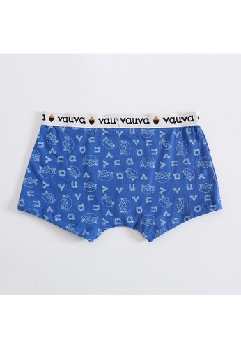 Vauva Vauva Boys Organic Cotton Underwear (Boxers) - Vauva Blue / Grey 2023  | Buy Vauva Online | ZALORA Hong Kong