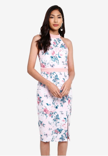 Buy Paper Dolls Floral Print Dress Online Zalora Malaysia
