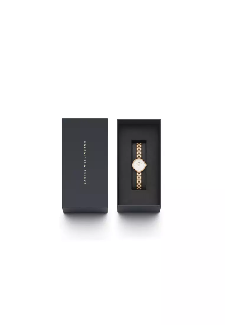 Elan Lumine Rose Gold White Dial - Fashion Watch for women - Stainless Steel Strap Watch - Female Watch - DW Official - Authentic