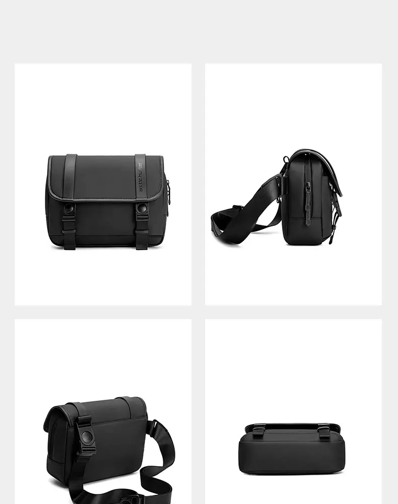 Arctic Hunter K00568 Tas Selempang Messenger Bag Sling Bag Pria - BLACK