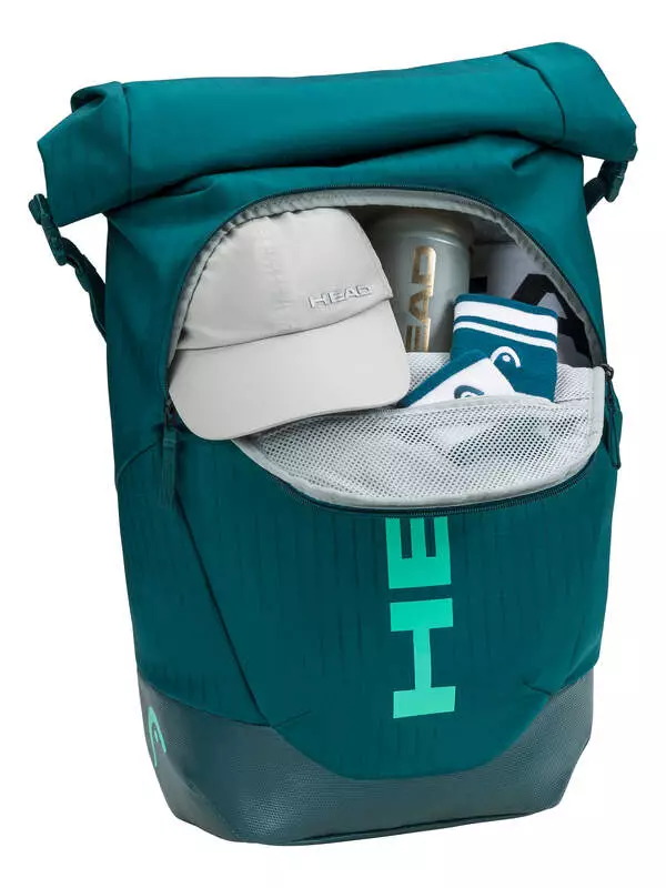 HEAD Tennis Tour Racqpack Green 260816 - Tas Tennis (Hijau)