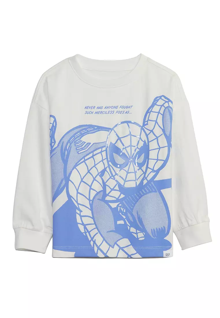 Buy GAP Marvel Graphic Fall Sweatshirt Online | ZALORA Malaysia