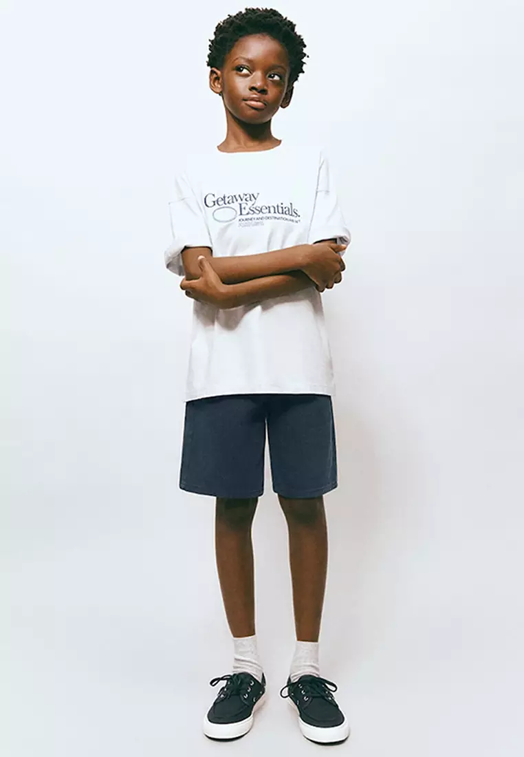 Denim Bermuda Shorts