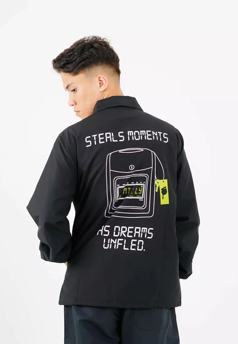 Moutley Men's Coach Jacket Regular Fit Steal Moments 181224