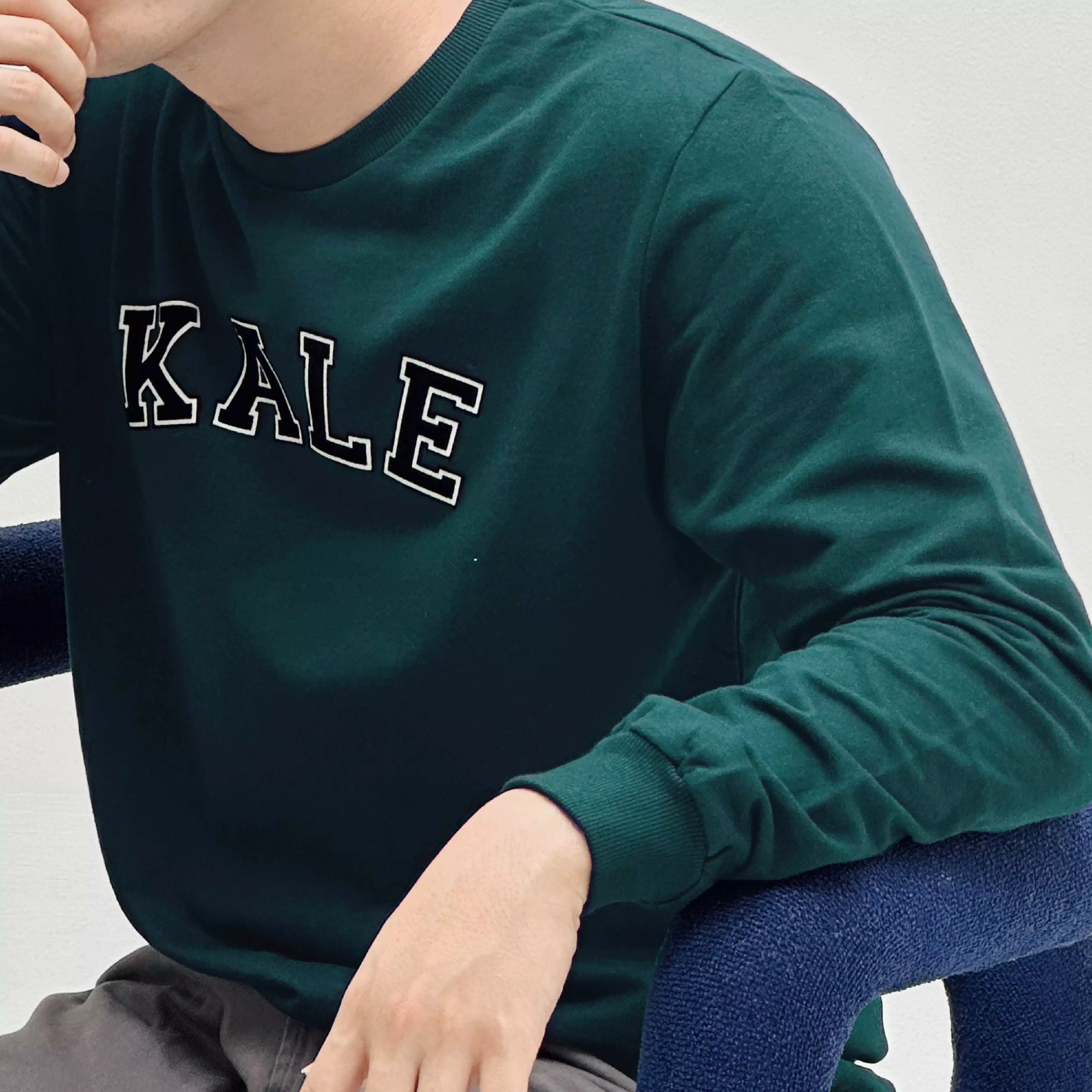 Kale Steven Bottle Green / Sweater Pria