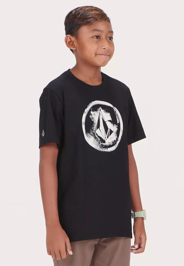 YRG CIRCLEMESS SHORT SLEEVE TEE BLACK