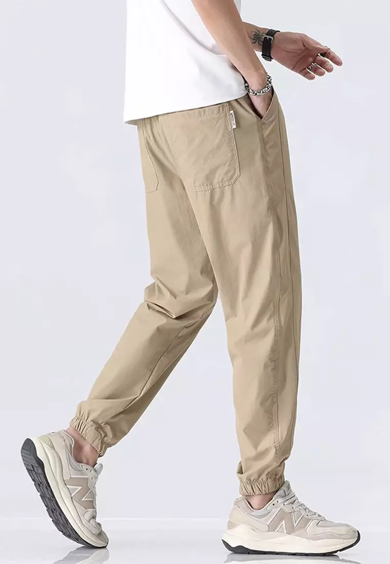 Drawstring Casual Jogger Pants