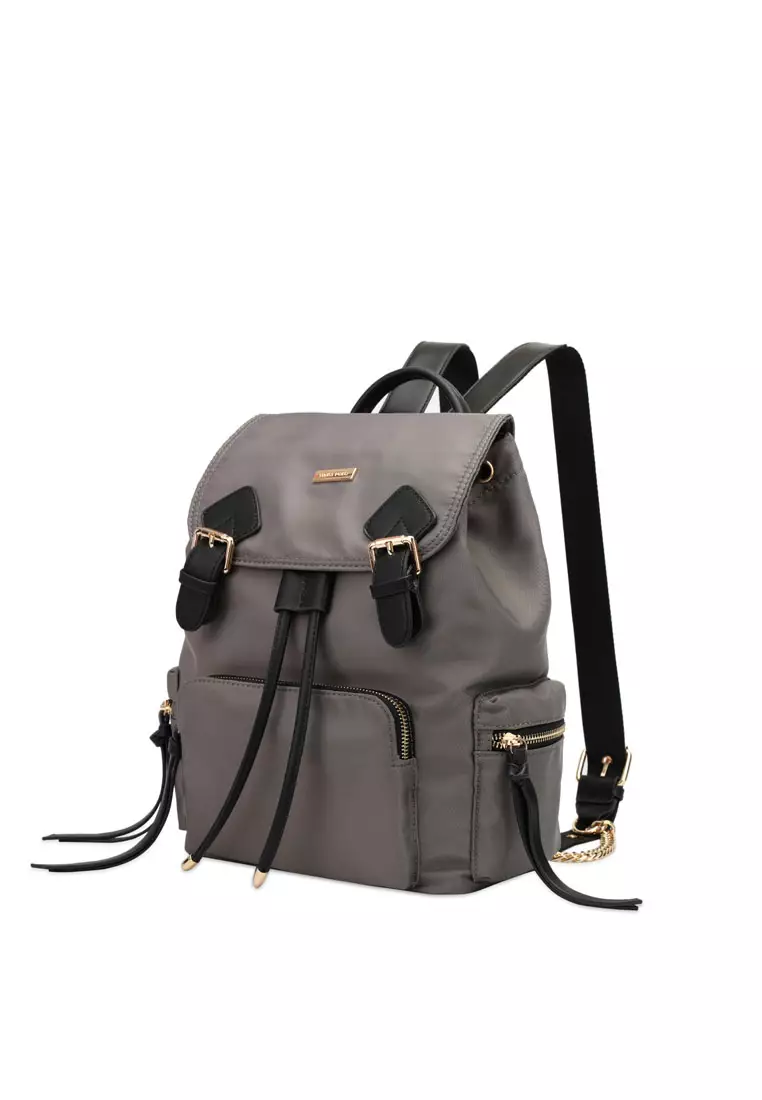 Women's Top Flap Backpack - Grey