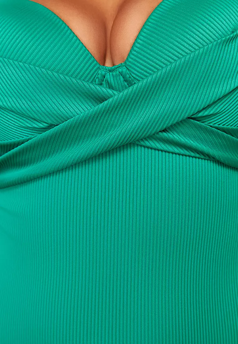 Plus Size Balconette Swimsuit