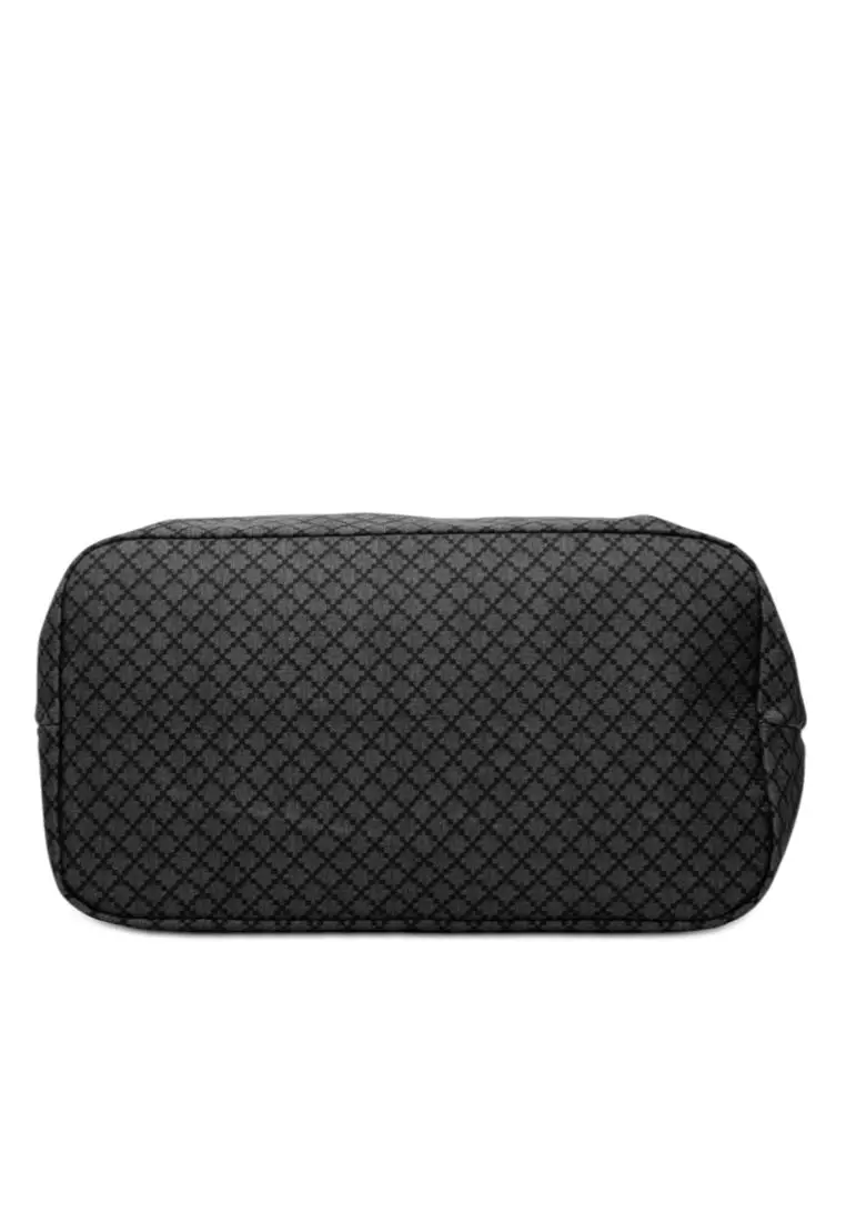 Pre-Loved Gucci Diamante Nylon Web Tote