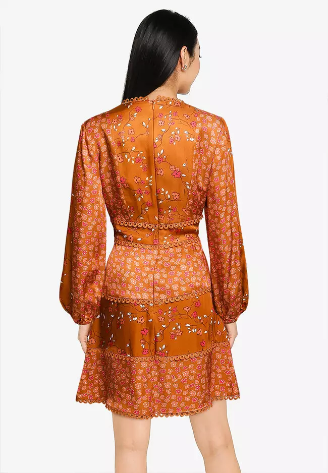 Daisy Petals Tiered Dress