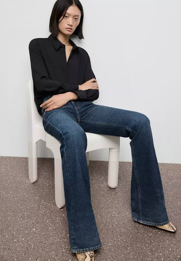 Fluid Long-Sleeved Shirt