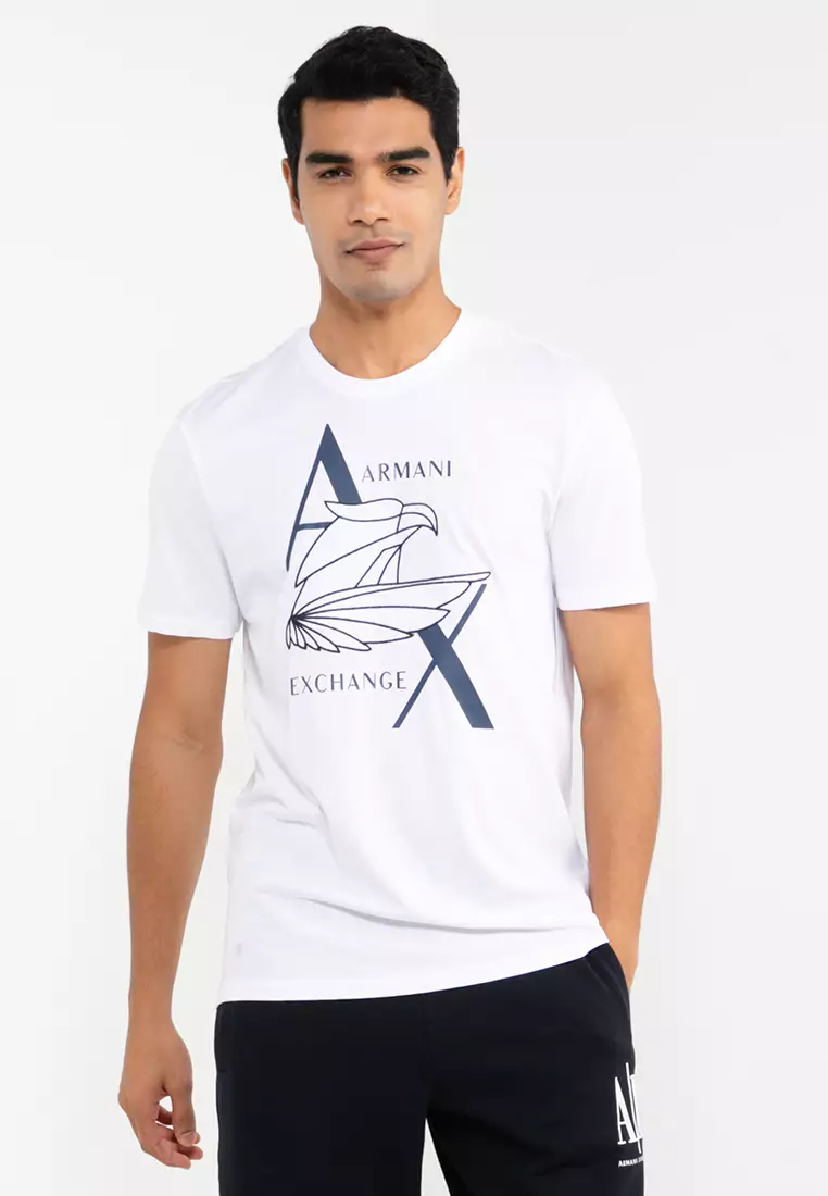 Buy Armani Exchange Logo Printed T Shirt Online ZALORA Malaysia