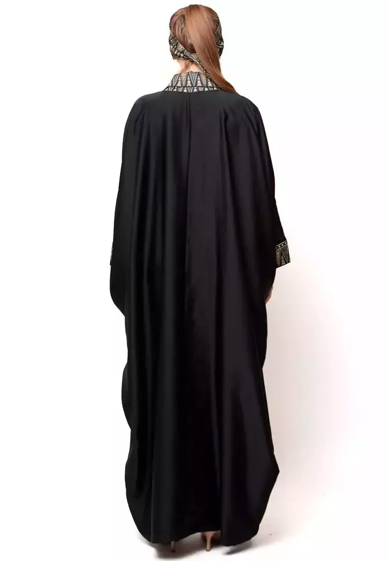 Kanzi Exclusive Long Sleeve Songket Kaftan