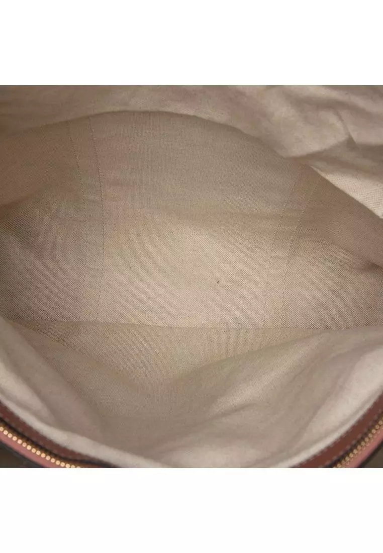 Pre-Loved Gucci Gg Supreme Star Joy Vertical Tote