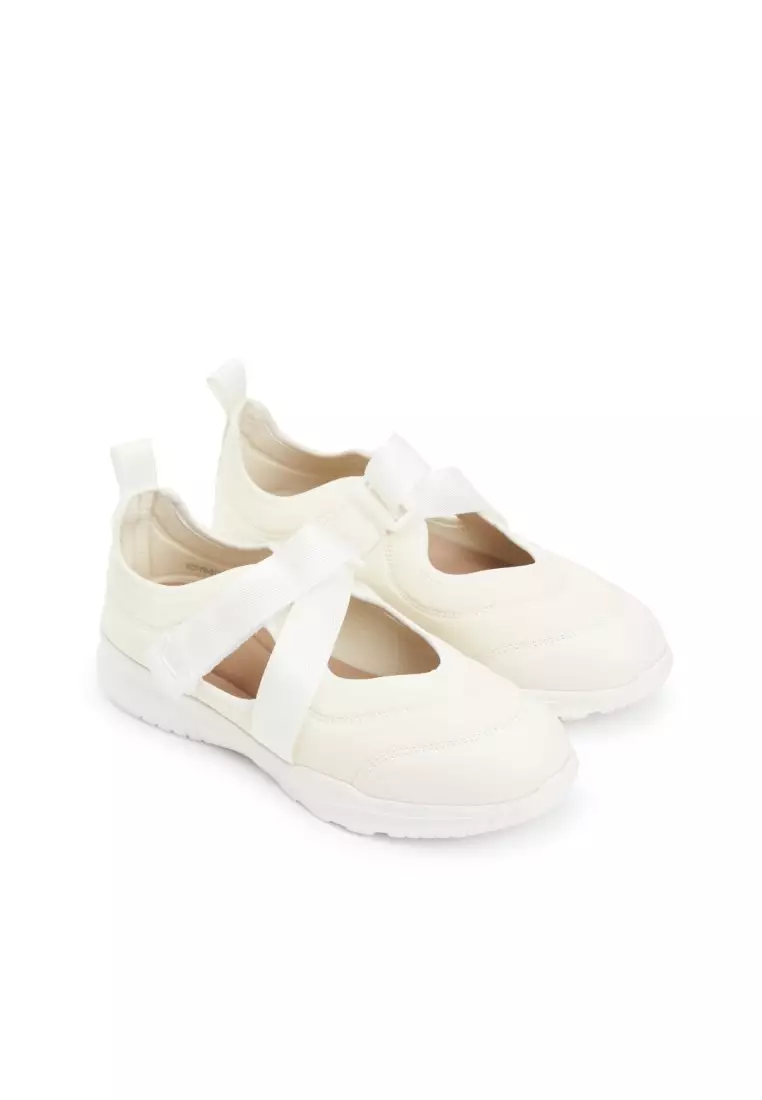 Criss-Cross Comfort Sneakers