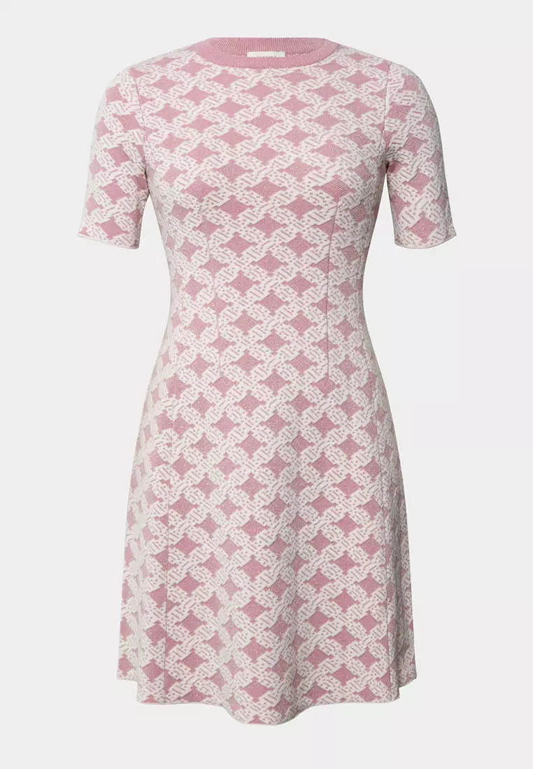 Thea Jacquard Knit Dress