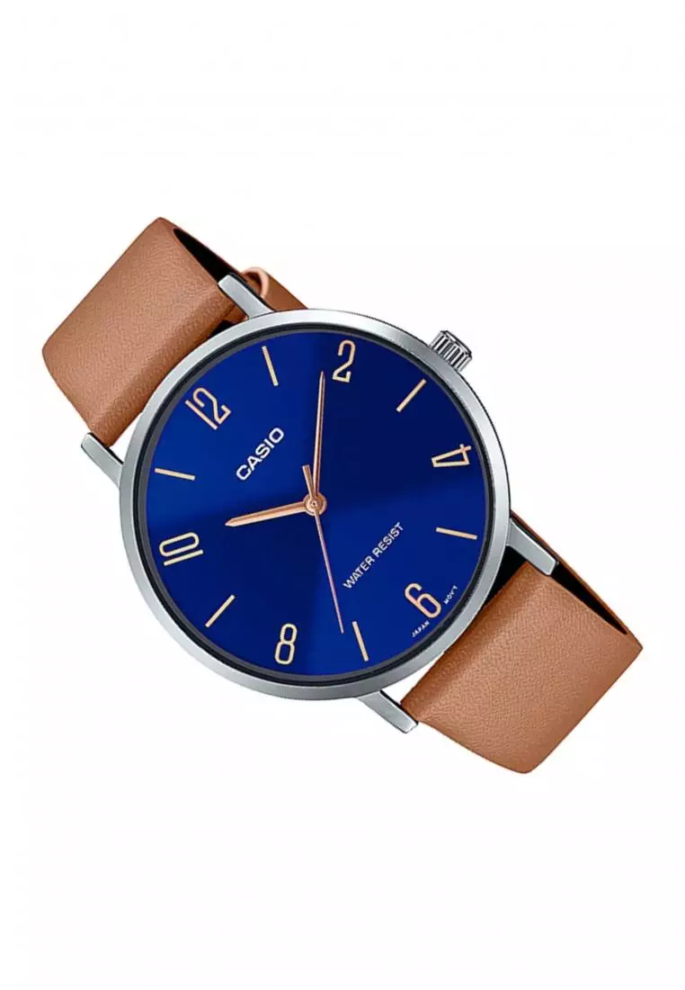 Analog Watch MTP-VT01L-2B2