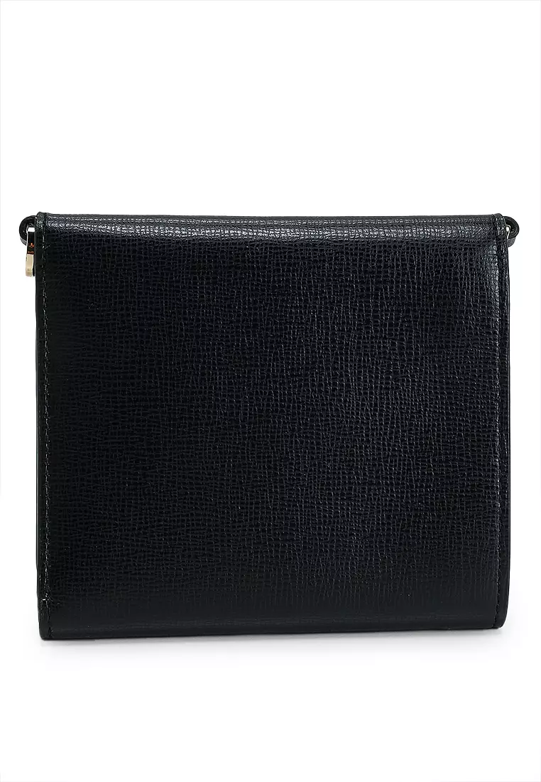 Leather Wallet with Strap