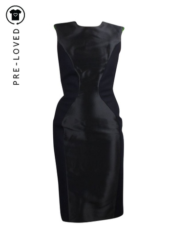 Buy Roksanda Ilincic Pre Loved Roksanda Ilincic Black Dress With Zipper Online Zalora Malaysia The luxury designer resale store. zalora