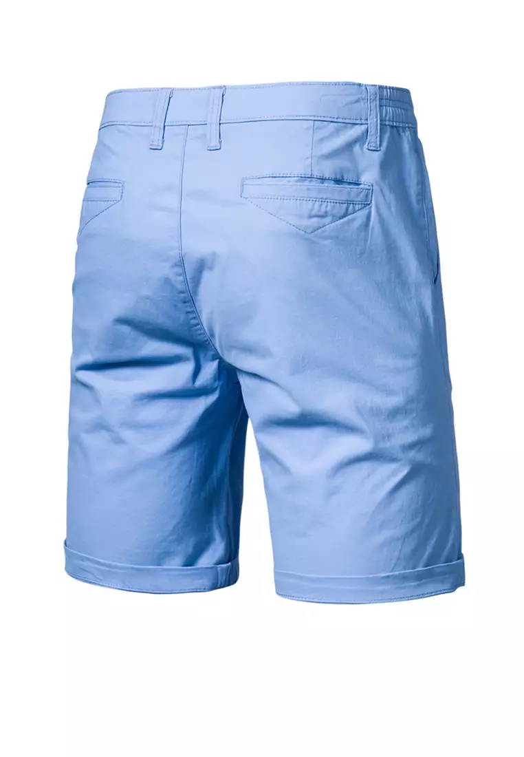 Straight Cropped Shorts AX019