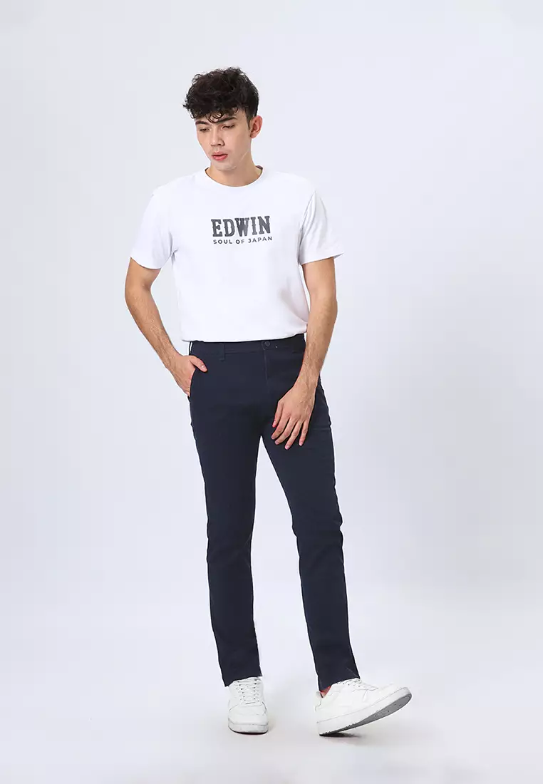 THAYER CHINOS - DARK NAVY Celana Panjang Bottoms Man Reguler Fit