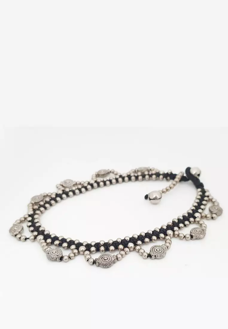 Wave Anklet Silver