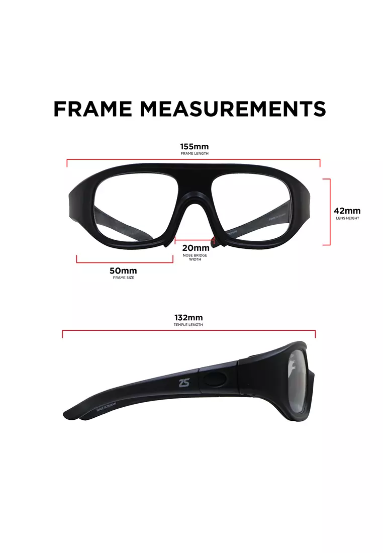 CLIP (C1-Midnight) Replaceable Lenses Sports Goggles/Eyewear Basketball/Pickleball/Tennis/Volleyball/Football for Men/Women